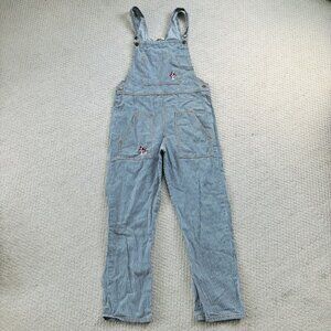 Fin & Vince Blue Railroad Toadstool Overalls